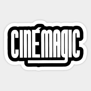 Cinemagic Magazine - 80s Super 8 Filmmaker Resource by Don Dohler Sticker